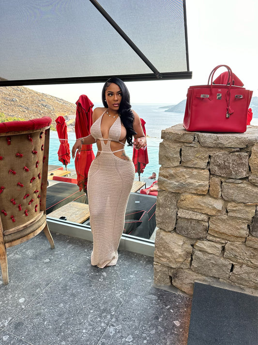 “Mykonos” maxi dress