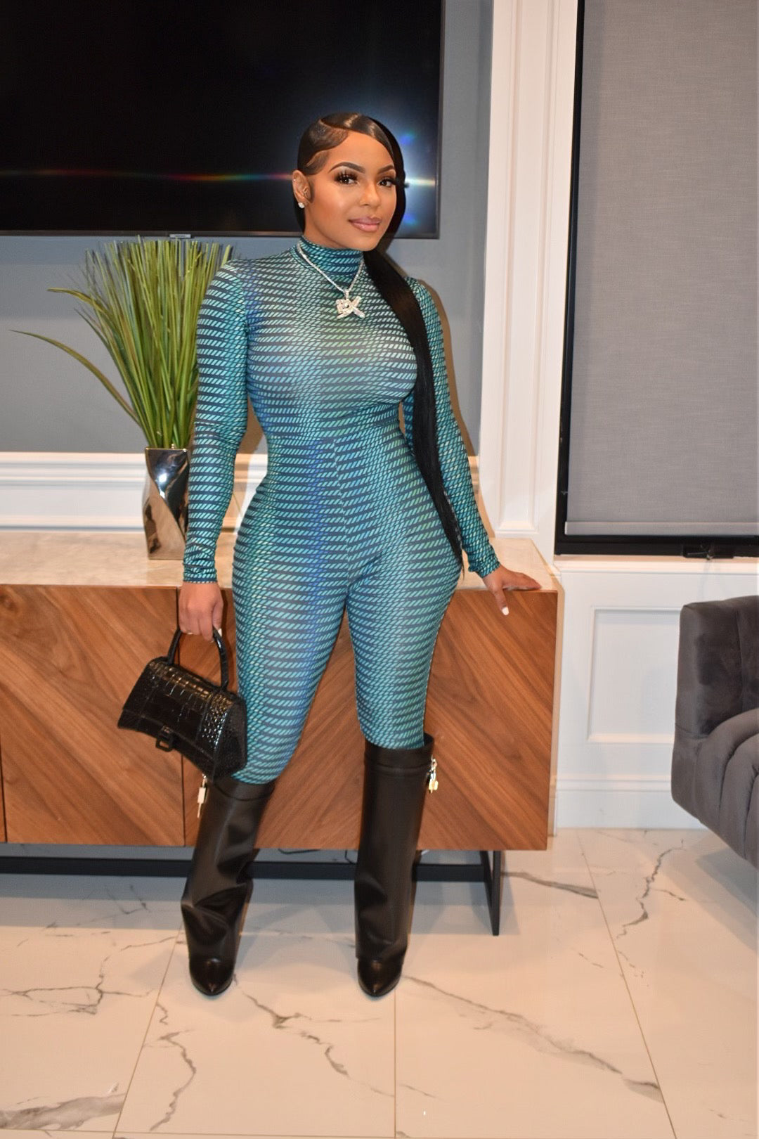 “Mermaid” jumpsuit